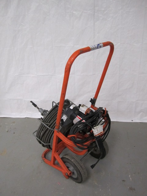 100 ft Sewer Snake ( Electric ) | Whites Rental and Repair